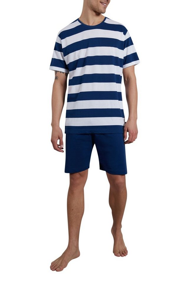 CECEBA Shorty CECEBA Herren Shorty blau uni (1 tlg) von CECEBA
