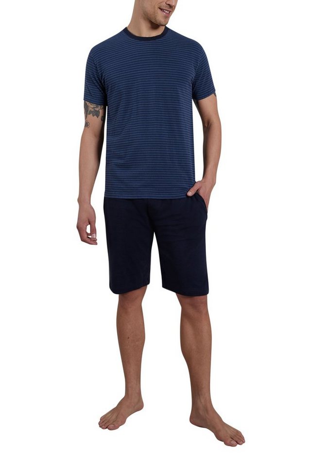CECEBA Shorty CECEBA Herren Shorty blau quergestreift (1 tlg) von CECEBA
