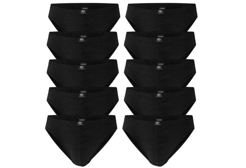 CECEBA Slip (10-St) ohne Eingriff, doppelter Frontbereich, körpernaher Schnitt, 10er Pack von CECEBA