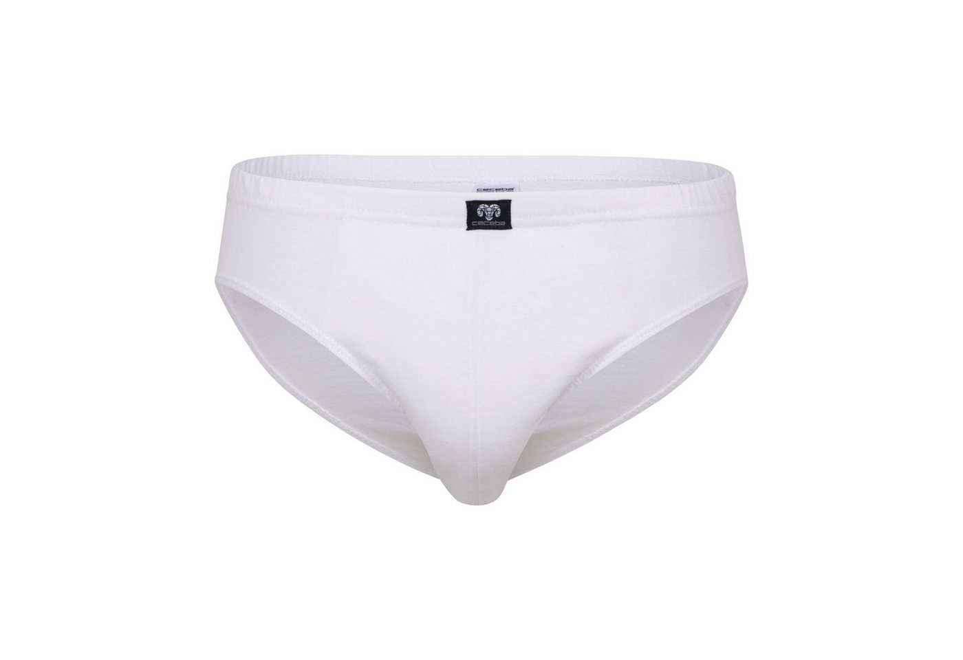 CECEBA Slip CECEBA Herren Slip weiß uni 5er Pack (5-St) von CECEBA