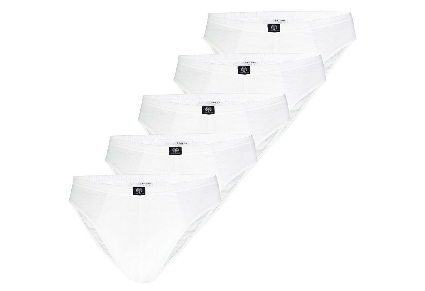 CECEBA Slip Challenger (5-St) ohne Eingriff, Logo, klassisch, im 5er Pack von CECEBA
