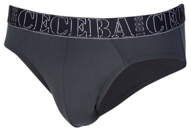 CECEBA Slip Herren Slip (1-St) Logo Schriftzug am Bund von CECEBA