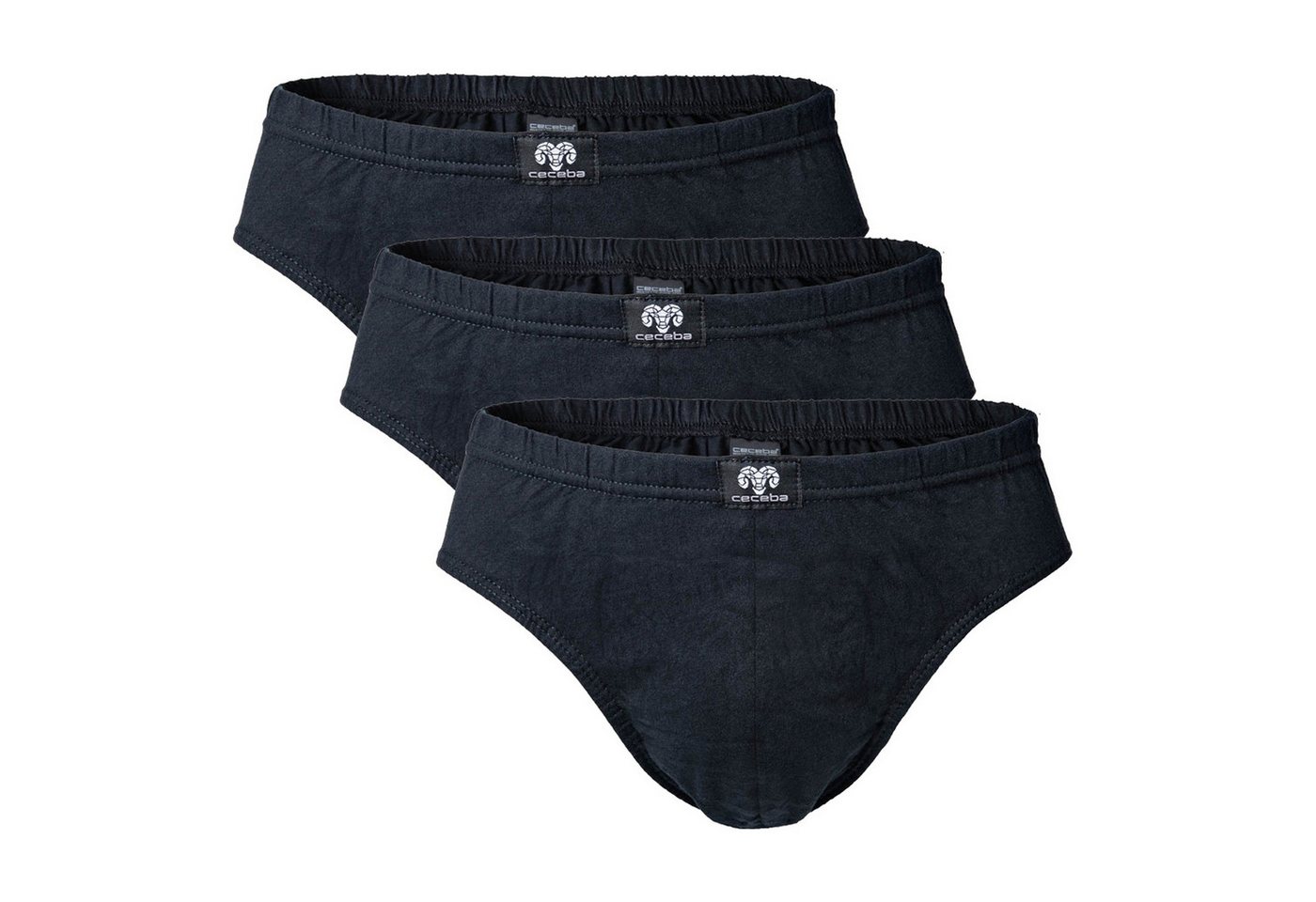 CECEBA Slip Herren Slip 3er Pack Baumwolle Sport Slip 3er Pack (Packung, 3er Pack) von CECEBA