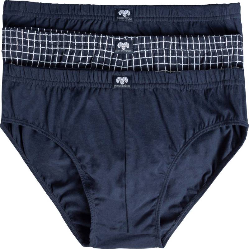 CECEBA Slip Bio Herren-Slip 3er-Pack Single-Jersey Uni von CECEBA