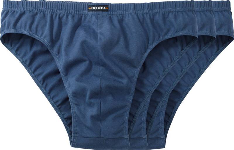 CECEBA Slip Bio Herren-Slip 3er-Pack Single-Jersey Uni von CECEBA