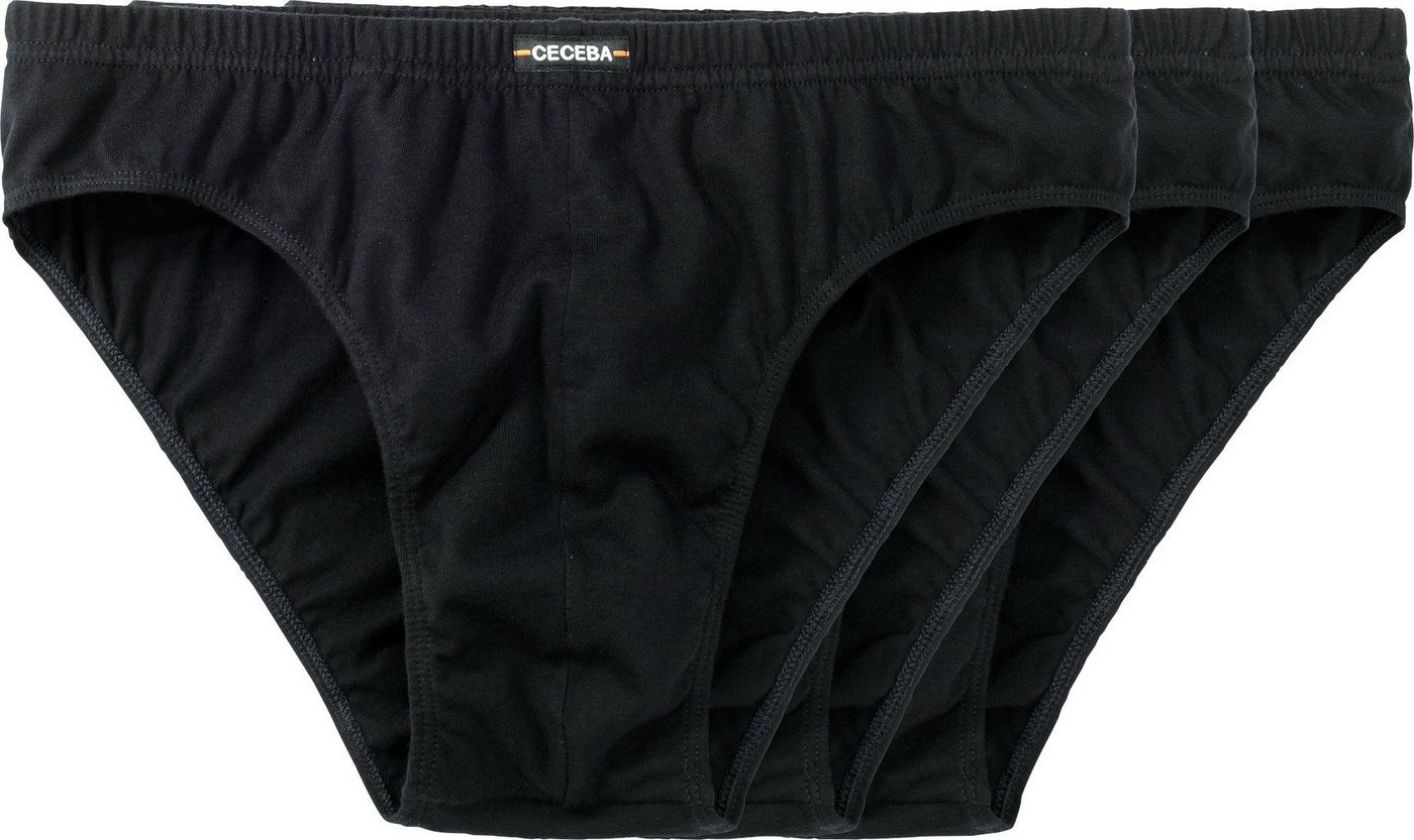 CECEBA Slip Bio Herren-Slip 3er-Pack Single-Jersey Uni CECEBA Slip Bio Herren-Slip 3er-Pack Single-Jersey Uni von CECEBA