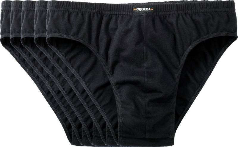 CECEBA Slip Bio Herren-Slip 5er-Pack Single-Jersey Uni von CECEBA