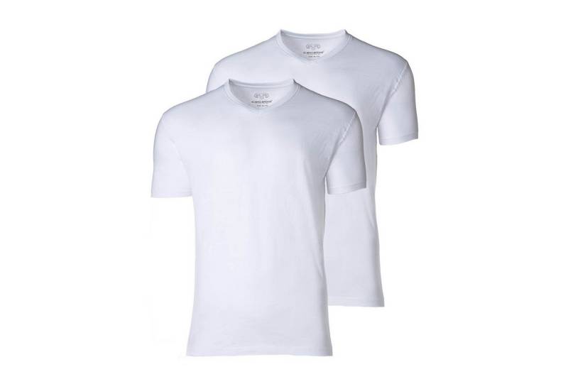 CECEBA T-Shirt Herren T-Shirt 2er Pack Baumwolle (Packung, 2er Pack) von CECEBA