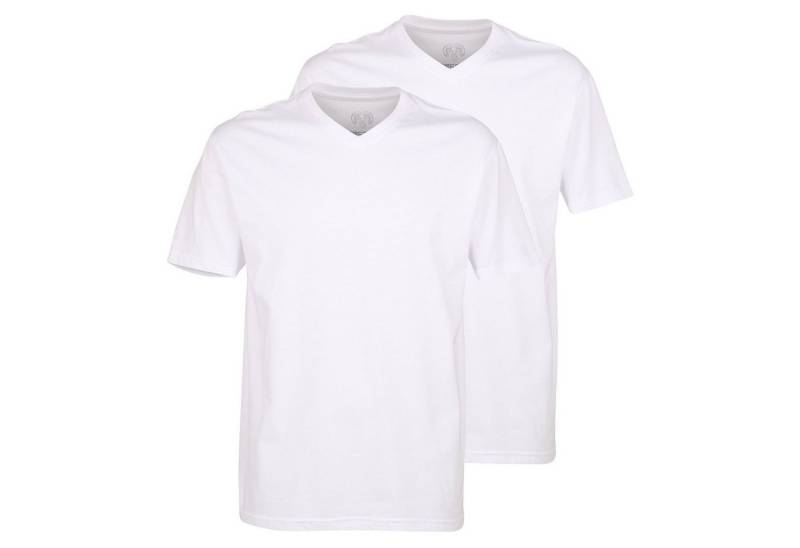 CECEBA T-Shirt Maverick (2-tlg) V-Ausschnitt, kurzarm, Baumwolle, im 2er Pack von CECEBA