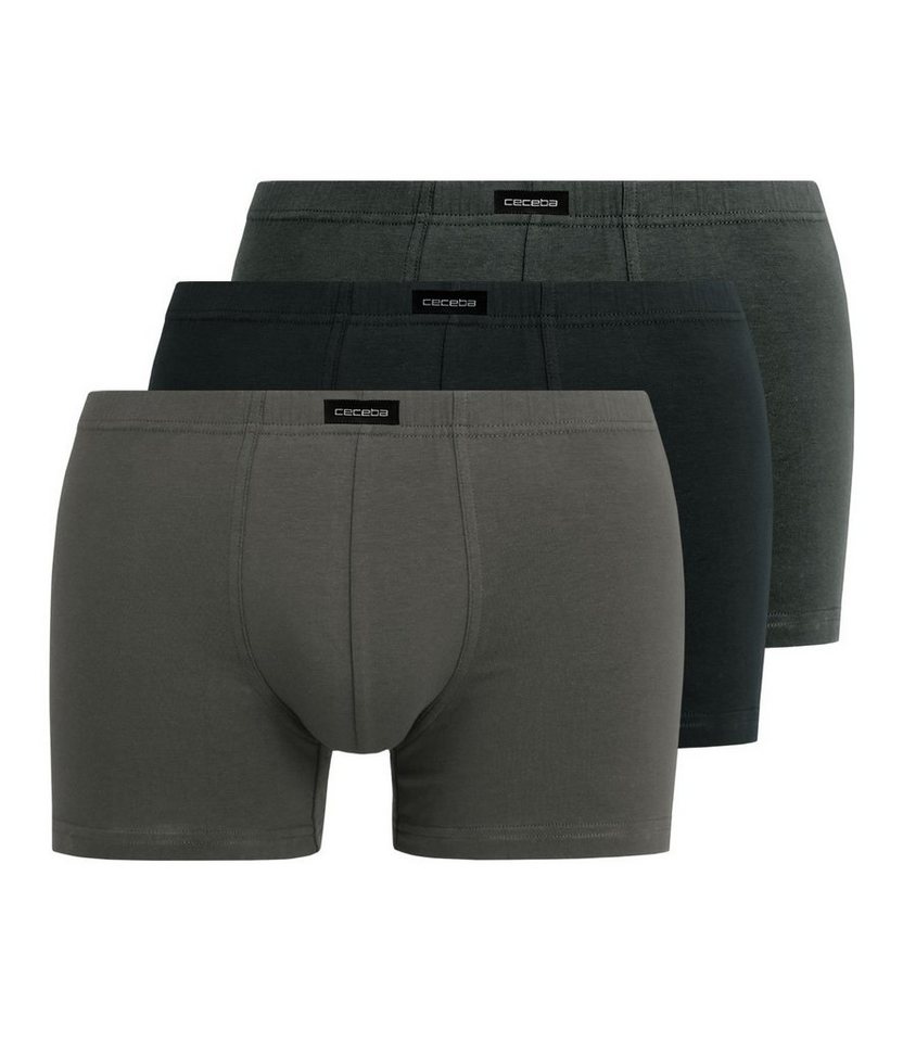 CECEBA Trunk Boxershorts (3-St) mit doppeltem Frontbereich ohne Eingriff von CECEBA