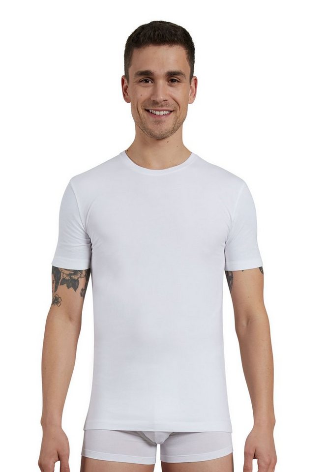 CECEBA Unterziehshirt CECEBA Herren Shirt weiß uni 1er Pack (1-St) von CECEBA