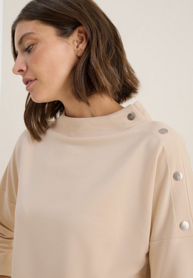 CECIL 3/4-Arm-Shirt mit Knopfdetail von CECIL