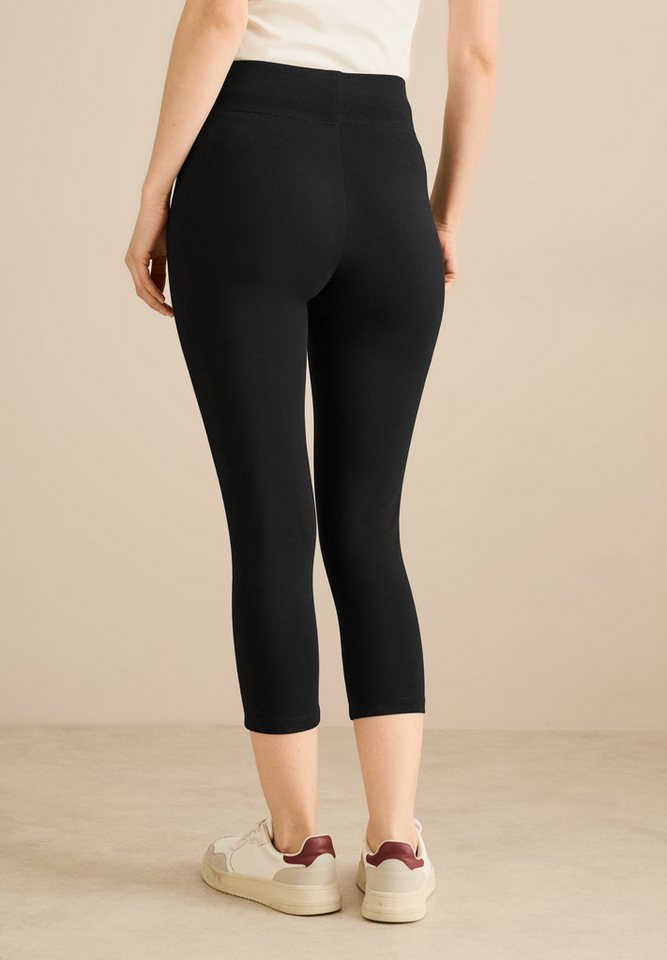 CECIL 3/4-Leggings Capri mit Stretch und elastischem Bund von CECIL