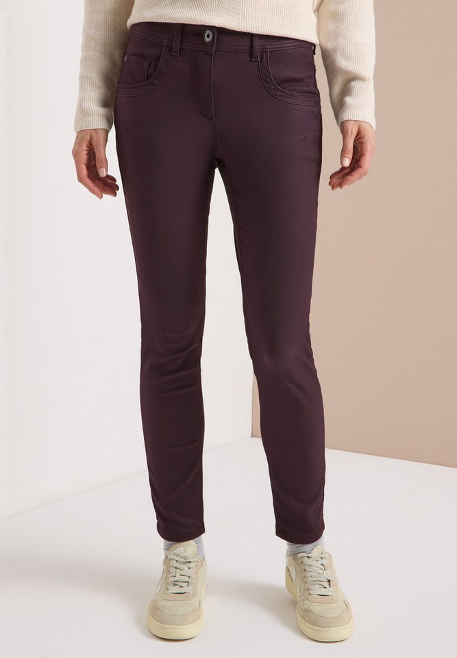 CECIL 5-Pocket-Hose Style Toronto im Leder-Look, mit leicht glänzender Beschichtung CECIL 5-Pocket-Hose Style Toronto im Leder-Look, mit leicht glänzender Beschichtung von CECIL