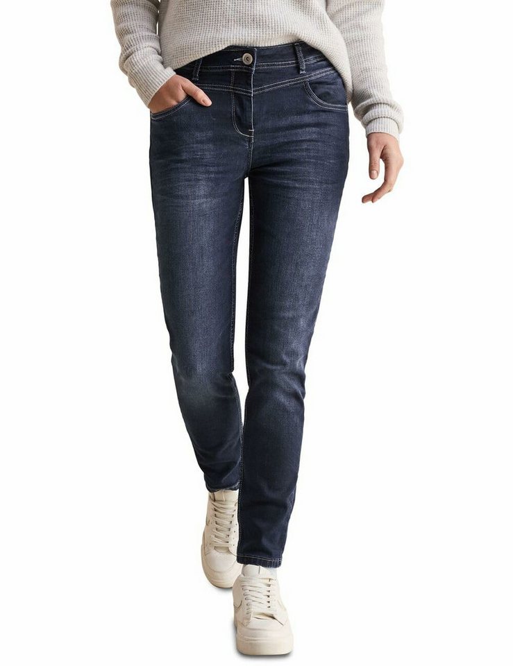 CECIL 5-Pocket-Jeans Slim Fit Jeans für Damen (1-tlg) von CECIL