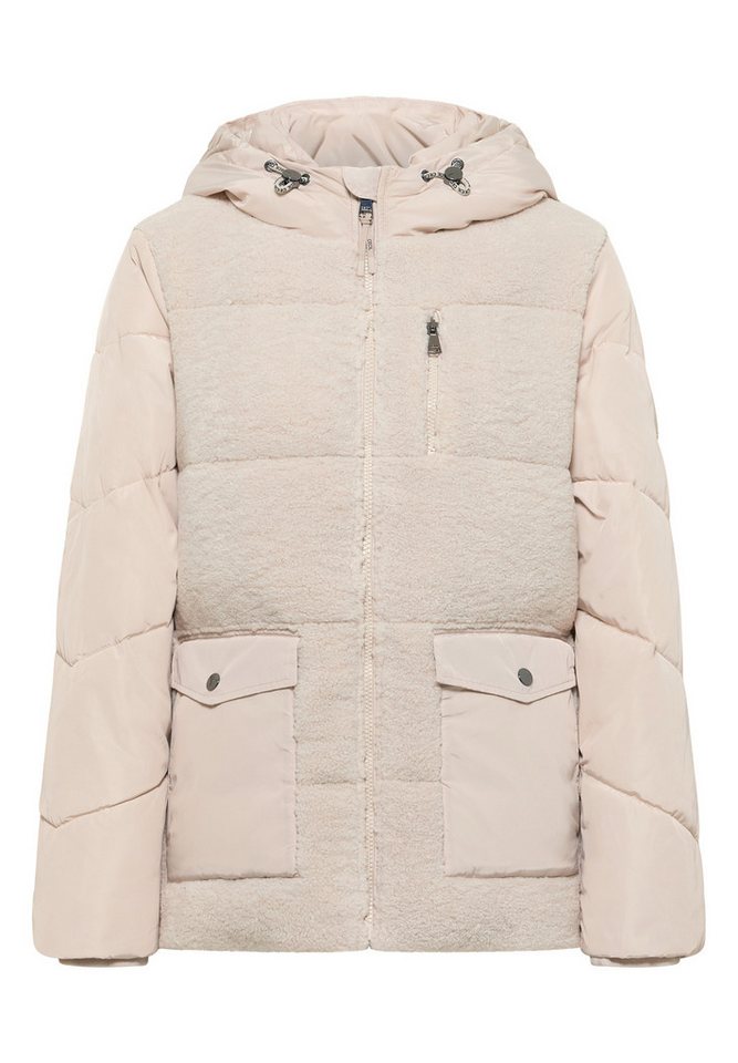 CECIL Blusenblazer Teddy Matmix Padded Jacket teddy vanilla white CECIL Blusenblazer Teddy Matmix Padded Jacket teddy vanilla white von CECIL