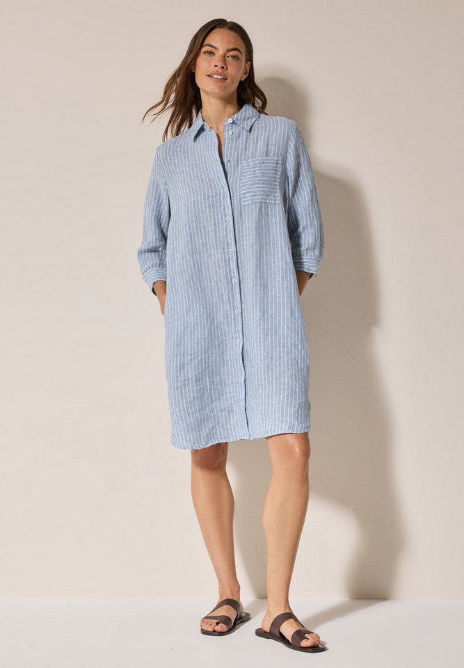 CECIL Blusenkleid mit 3/4-Arm und im Streifen-Look von CECIL