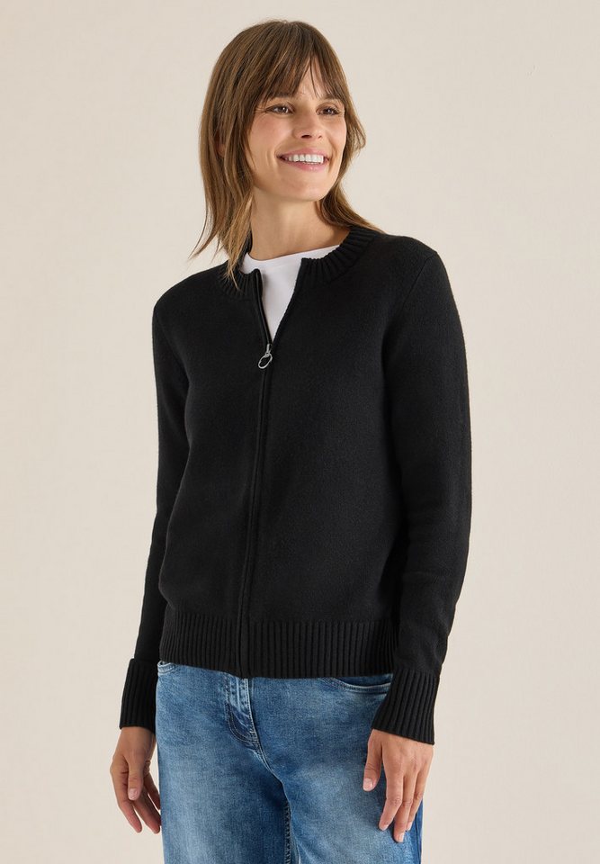 CECIL Cardigan mit Ripp-Details von CECIL