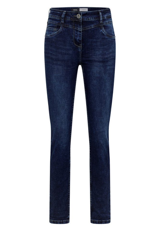 CECIL Chinohose Style NOS Toronto Mid Blue von CECIL