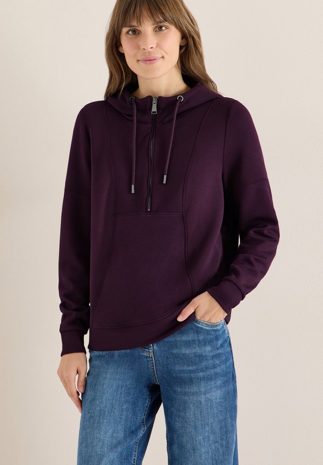 CECIL Hoodie Troyer-Sweater mit Kapuze von CECIL