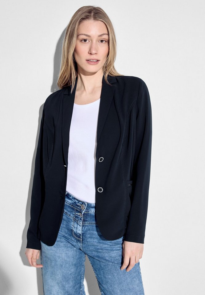 CECIL Jackenblazer mit Knopfleiste und Eingrifftaschen CECIL Jackenblazer mit Knopfleiste und Eingrifftaschen von CECIL