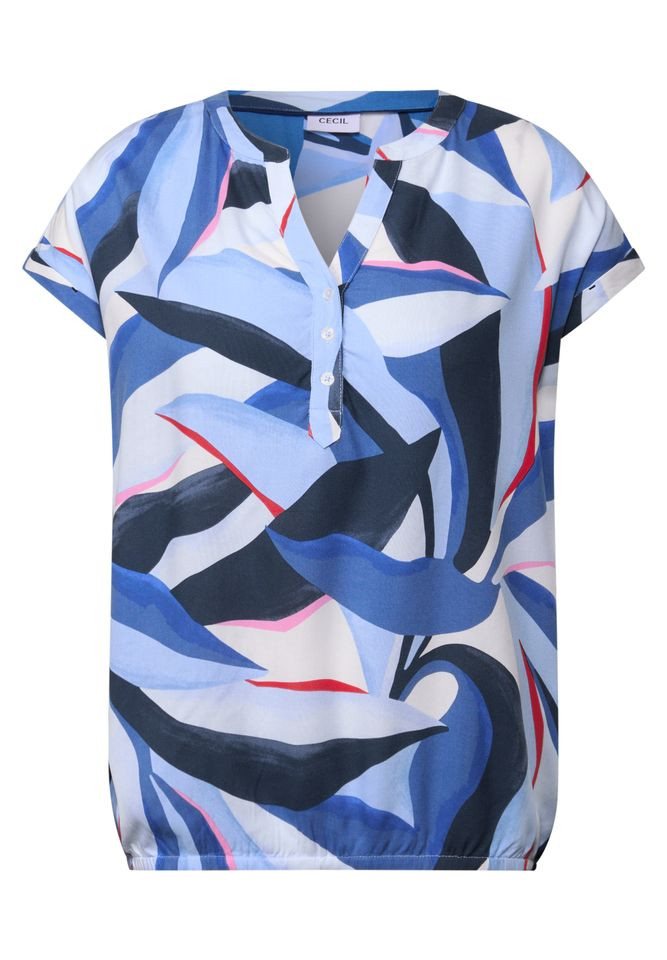 CECIL Kurzarmbluse - Damenbluse - Bluse - Gemustertes Blusenshirt CECIL Kurzarmbluse - Damenbluse - Bluse - Gemustertes Blusenshirt von CECIL