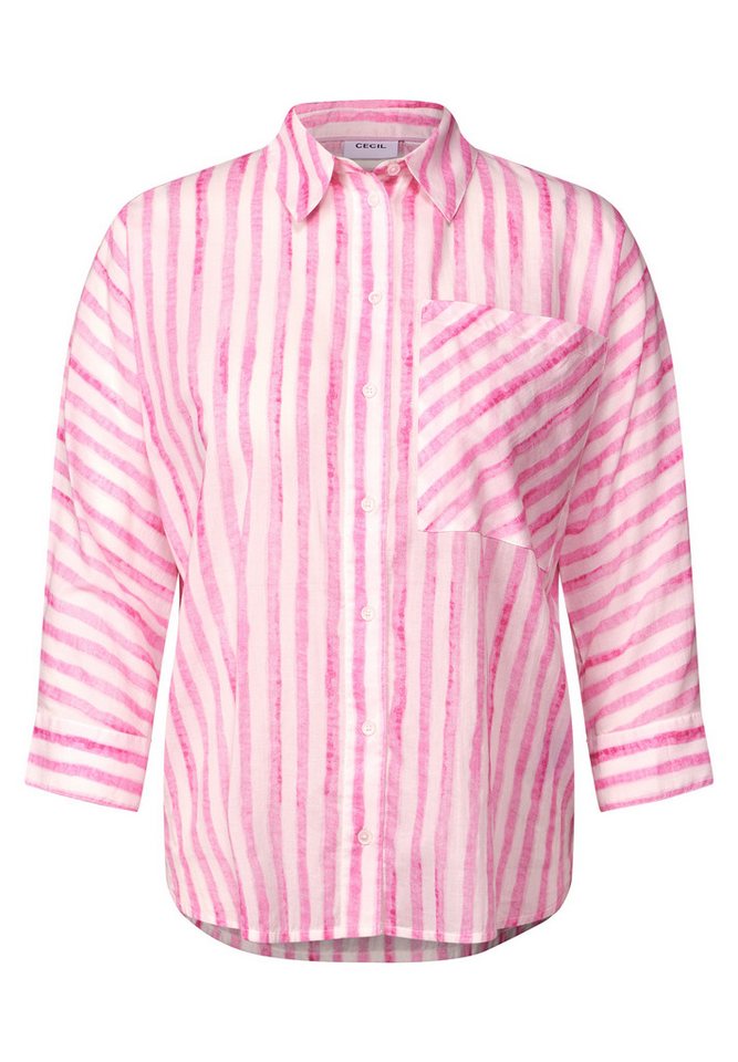 CECIL Langarmbluse Gestreifte Hemdbluse von CECIL