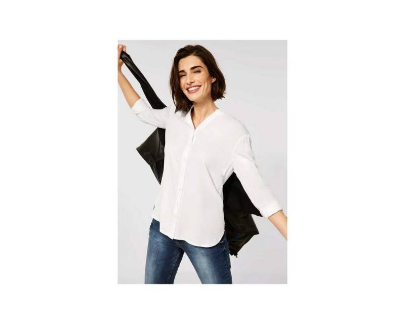 CECIL Langarmbluse Langarmbluse für Damen in weiß (1-tlg) von CECIL