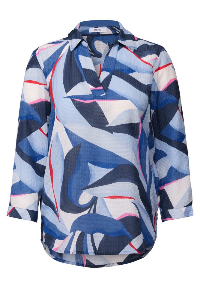 CECIL Langarmbluse TOS Multicolor Long Blouse von CECIL