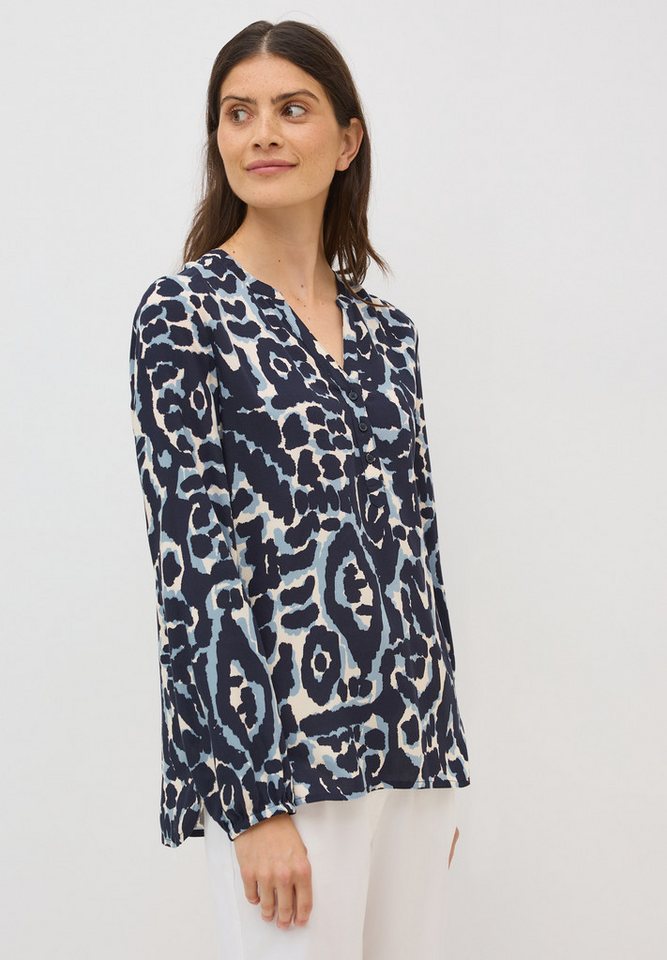 CECIL Langarmbluse mit All-Over Print von CECIL