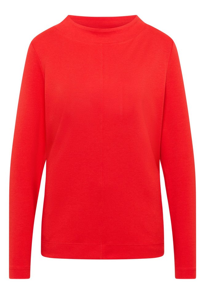 CECIL Langarmshirt - Damen Langarmshirt in Unifarbe von CECIL