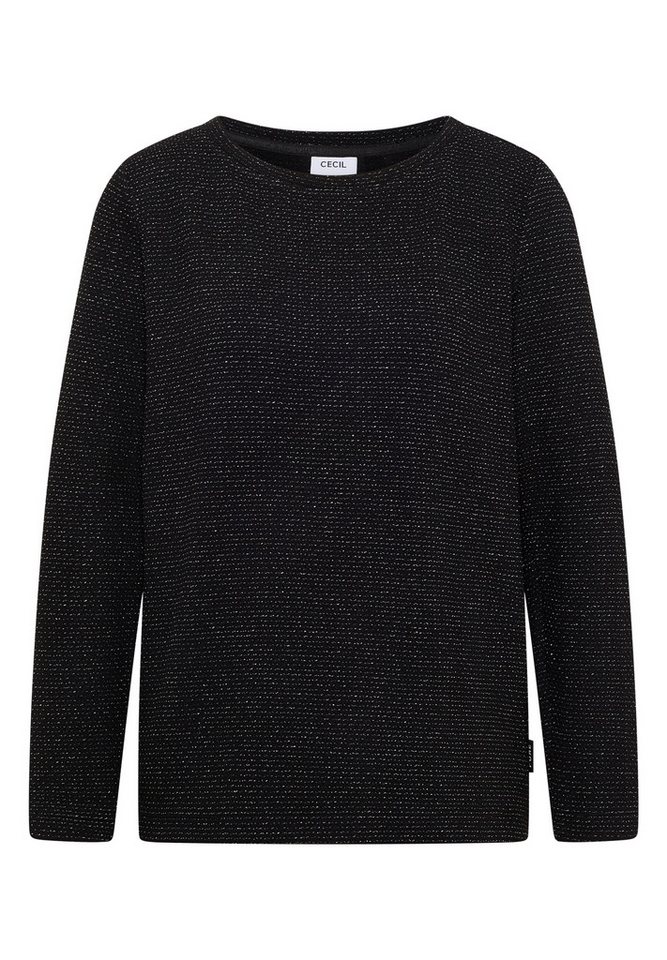CECIL Langarmshirt - Langarmshirt - Damen - Glitzer - Cecil von CECIL
