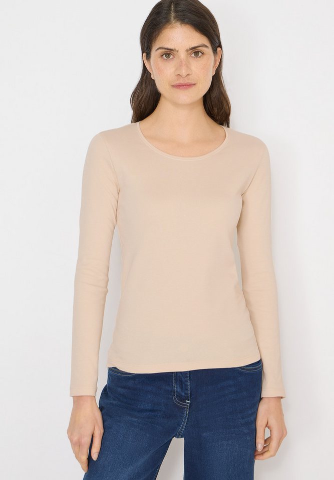 CECIL Langarmshirt aus reiner Baumwolle von CECIL