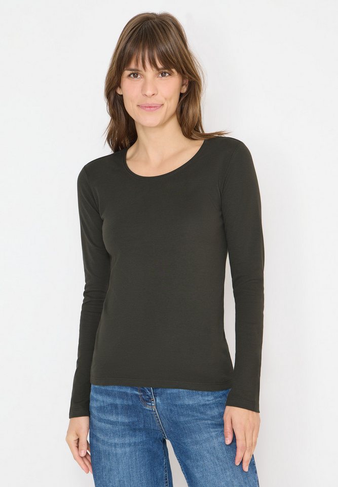 CECIL Langarmshirt aus reiner Baumwolle von CECIL