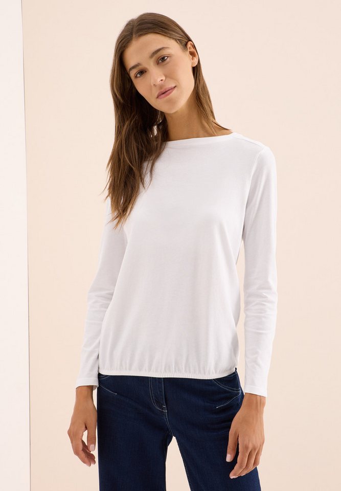 CECIL Langarmshirt aus reiner Baumwolle von CECIL