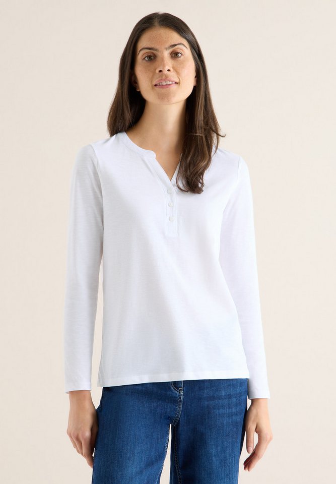 CECIL Langarmshirt aus reiner Baumwolle von CECIL
