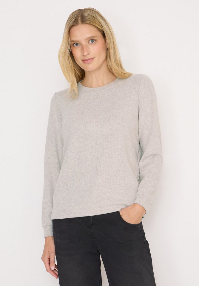 CECIL Langarmshirt aus strecthigem Viskosematerial von CECIL