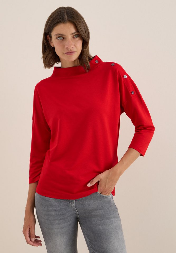 CECIL Langarmshirt im soften Baumwoll-Mix von CECIL