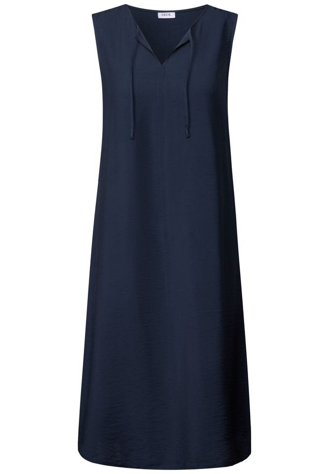 CECIL Midikleid - CECIL – Damen Midikleid – ärmelloses Sommerkleid  – Unifarbe von CECIL