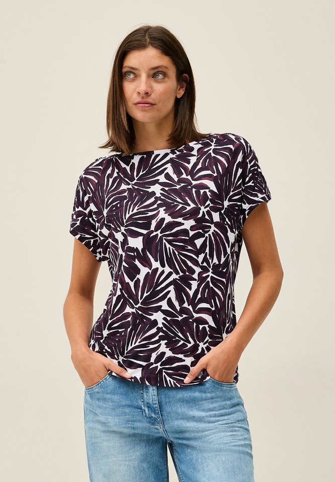 CECIL Print-Shirt mit U-Boot-Ausschnitt von CECIL