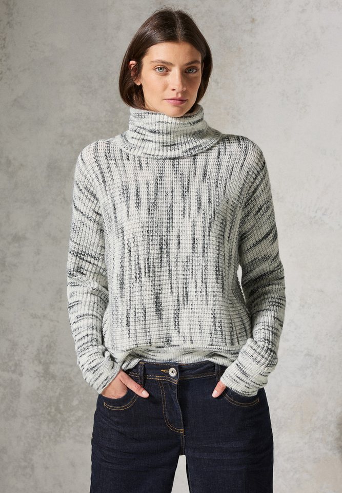 CECIL Rollkragenpullover im soften Baumwoll-Mix von CECIL