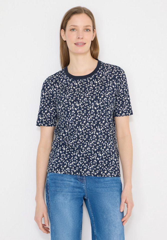CECIL Rundhalsshirt Rundhalsausschnitt von CECIL