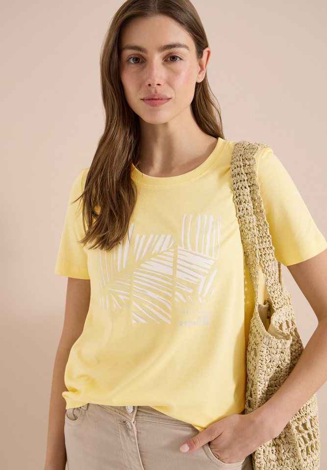 CECIL Rundhalsshirt Rundhalsausschnitt von CECIL