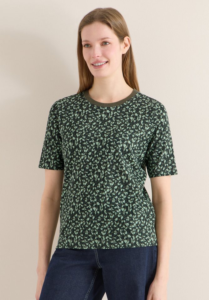 CECIL Rundhalsshirt Rundhalsausschnitt von CECIL
