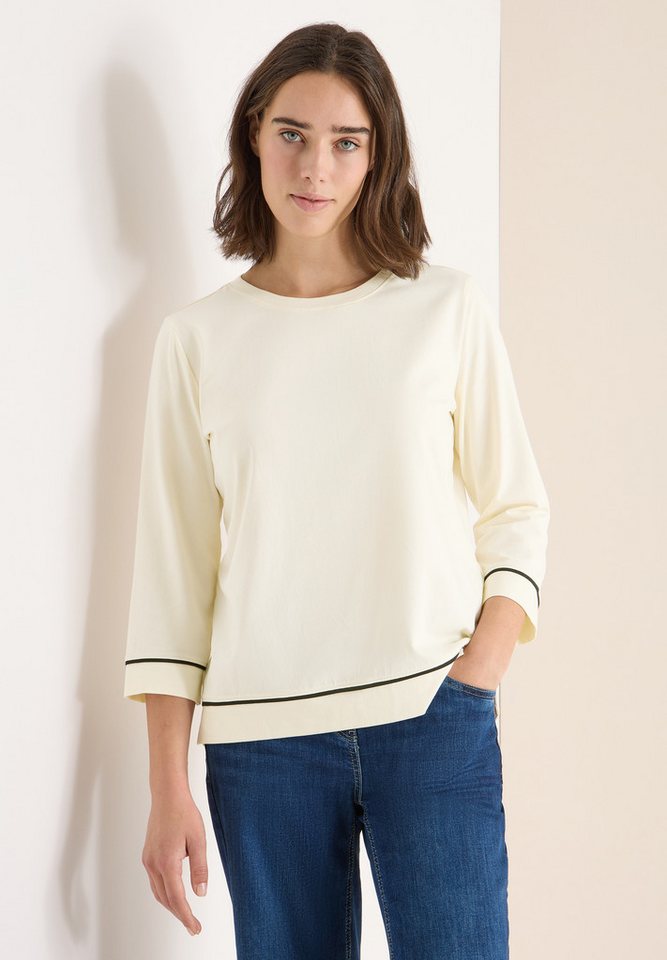 CECIL Rundhalsshirt Rundhalsausschnitt von CECIL