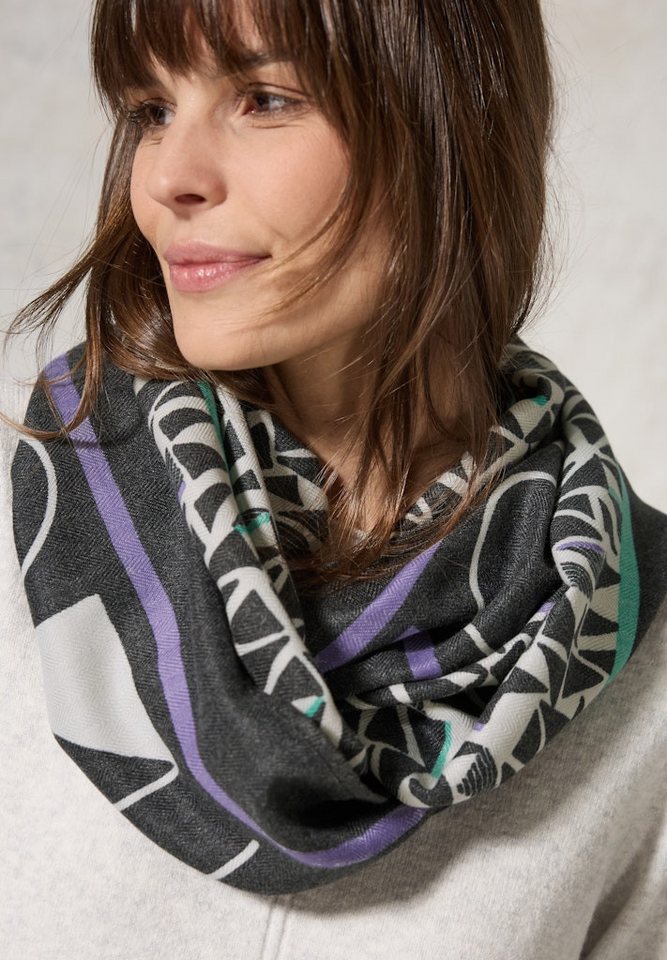 CECIL Schal TOS_Cozy Print Loop von CECIL