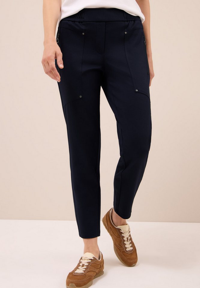 CECIL Schlupfhose Style Tracey Mid Waist, Slim Legs von CECIL