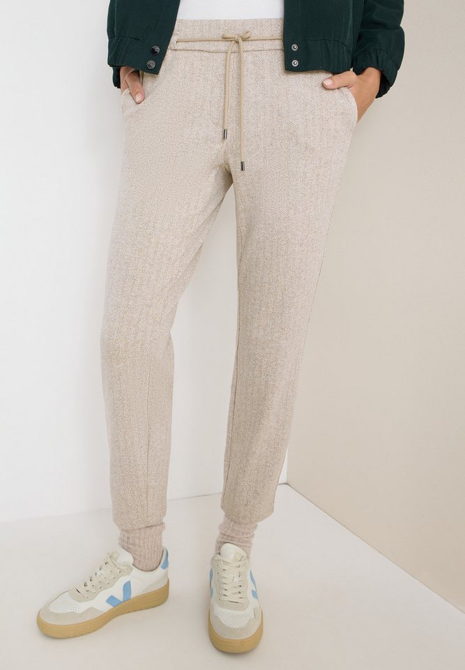 CECIL Schlupfhose Style Tracey mir feinem Streifenmuster und elastischem Bund mit Tunnelzug von CECIL