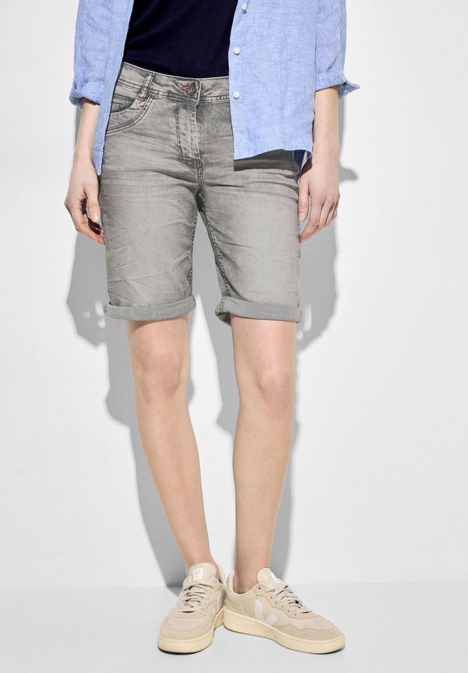 CECIL Shorts Style Scarlett Sommerhose mit Used-Optik von CECIL