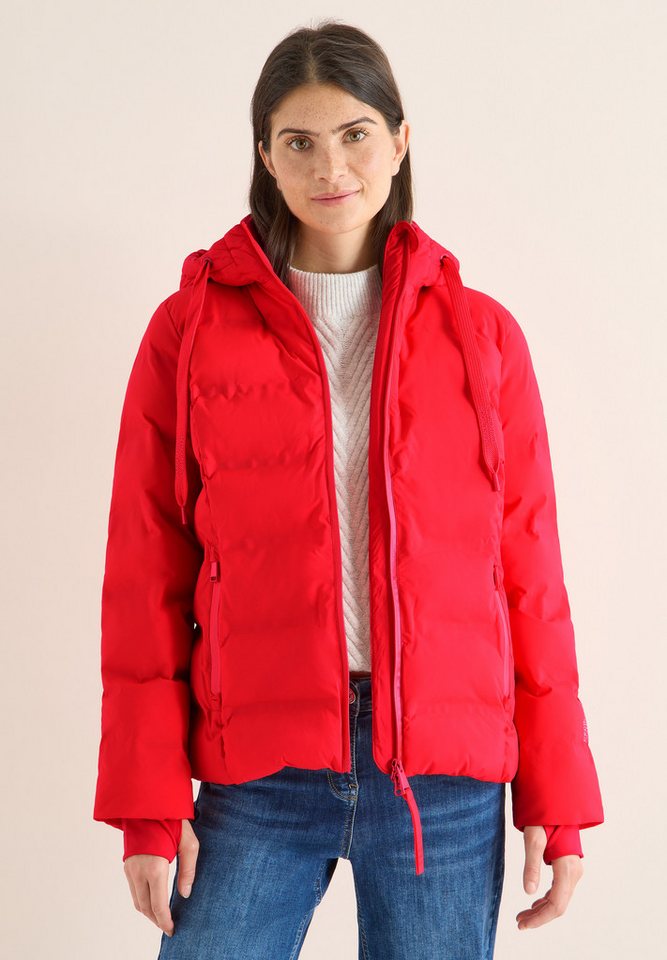 CECIL Steppjacke mit Kapuze mit Tunnelzugband von CECIL